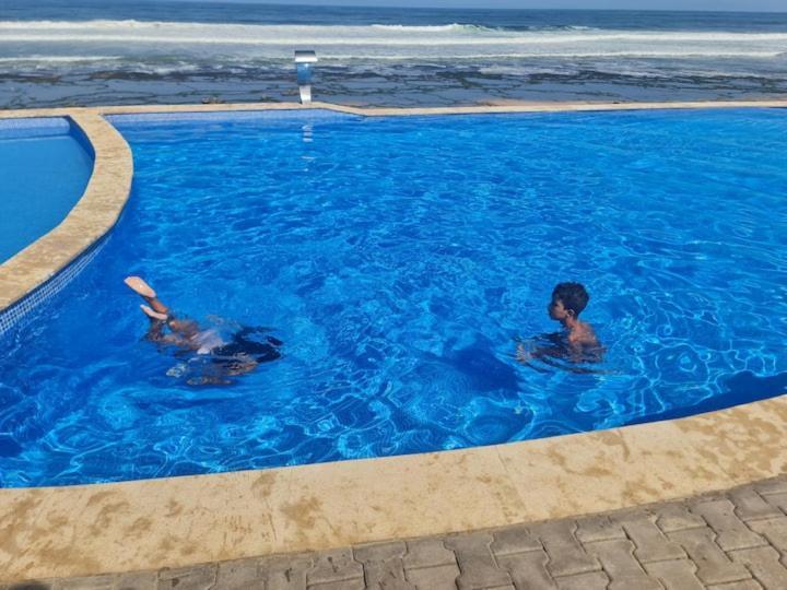 Appartement De Luxe Front Mer A Dar Bouaaza 达布阿扎 外观 照片